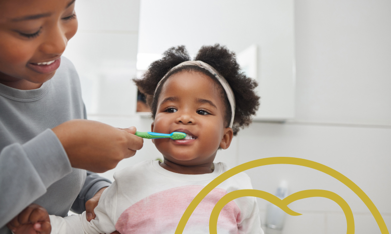 Baby's first dental visit